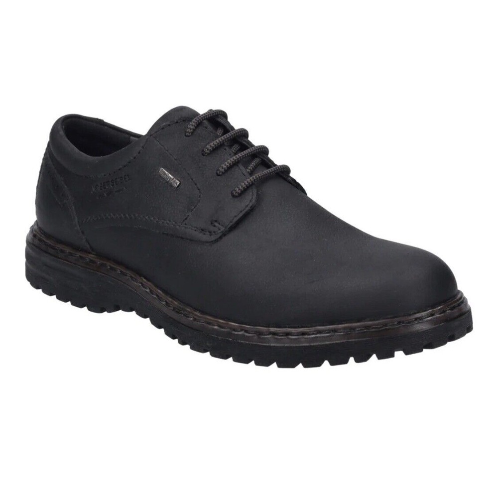 Josef Seibel Erroll 50 Size 37 US 6-6.5 Waterproof Blue Black‎